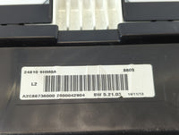 2014 Nissan Altima Instrument Cluster Speedometer Gauges P/N:24810 9HM0A Fits OEM Used Auto Parts - Oemusedautoparts1.com