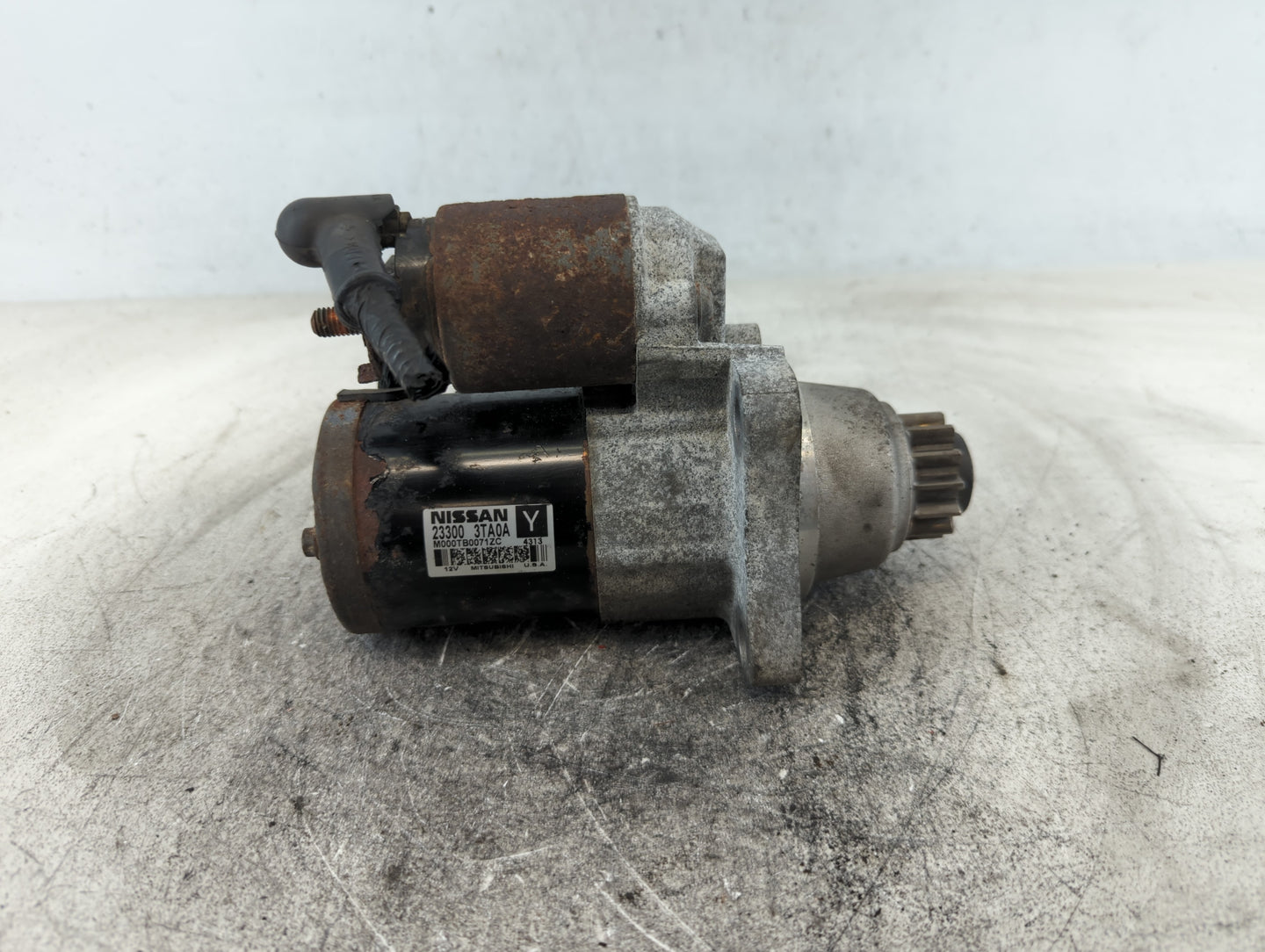 2013-2018 Nissan Altima Car Starter Motor Solenoid OEM P/N:23300 3TA0A Fits Fits 2013 2014 2015 2016 2017 2018 OEM Used Auto