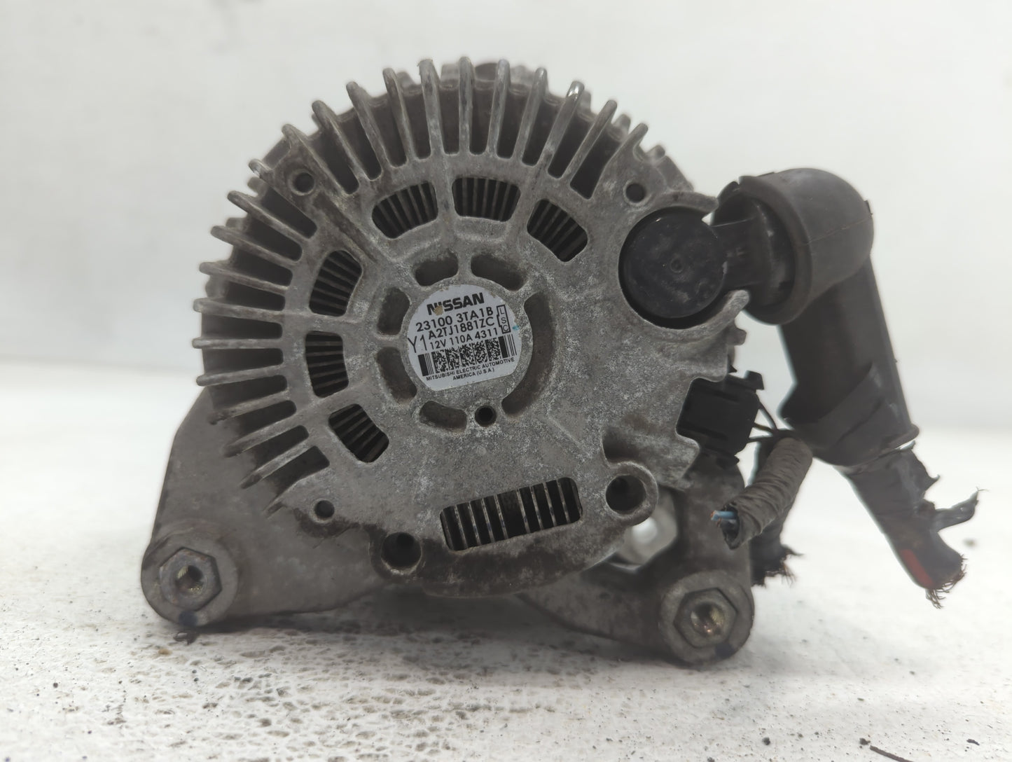 2013-2017 Nissan Altima Alternator Replacement Generator Charging Assembly Engine OEM P/N:23100 3TA1B Fits OEM Used Auto Par