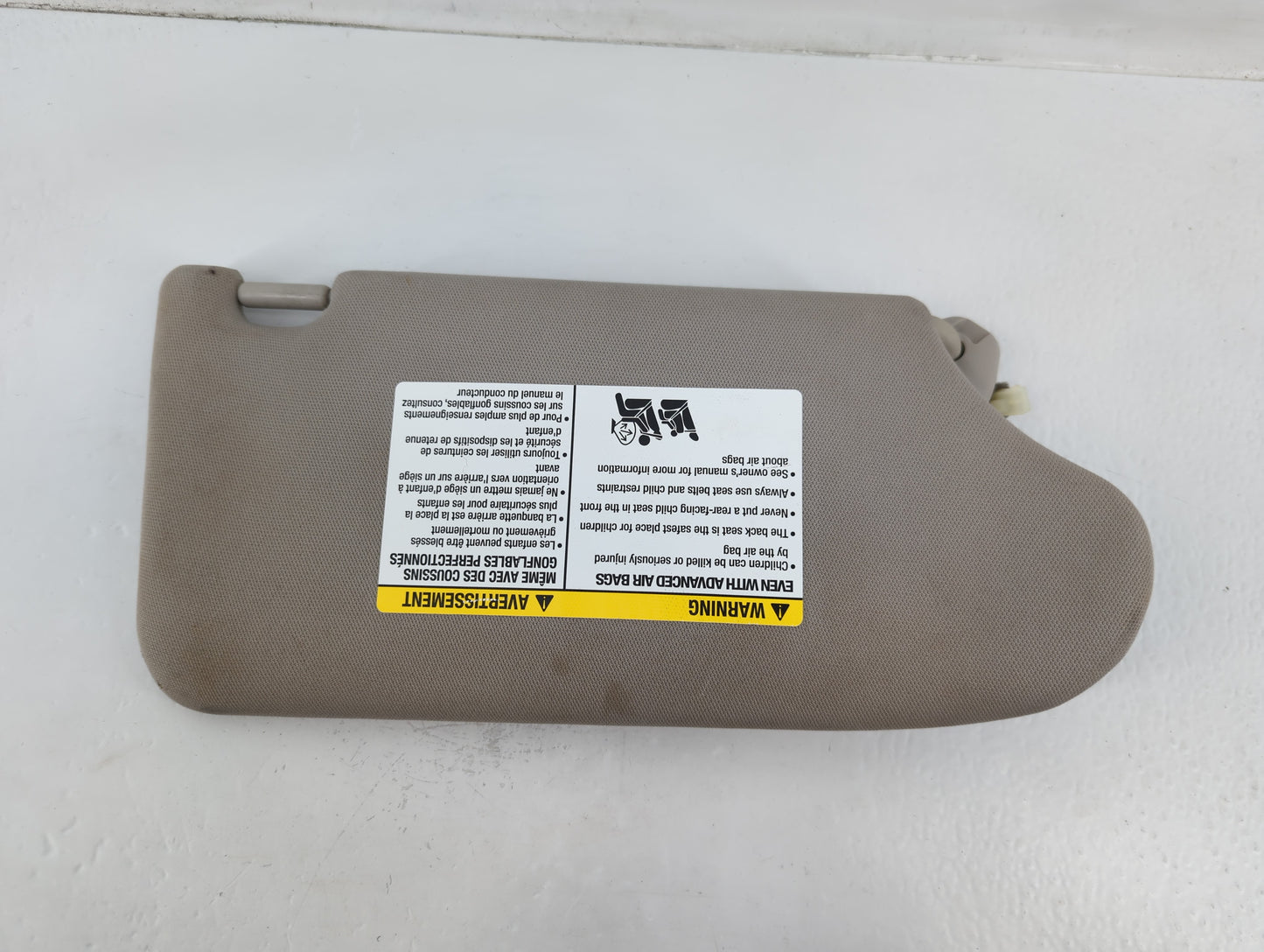 2013-2018 Nissan Altima Sun Visor Shade Replacement Passenger Right Mirror Fits Fits 2013 2014 2015 2016 2017 2018 OEM Used 