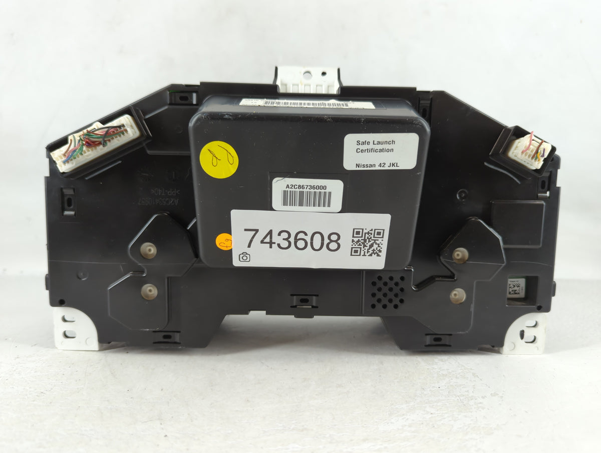 2014 Nissan Altima Instrument Cluster Speedometer Gauges P/N:A2C86736000 24810 9HM0A Miles: Fits OEM Used Auto Parts - Oemus
