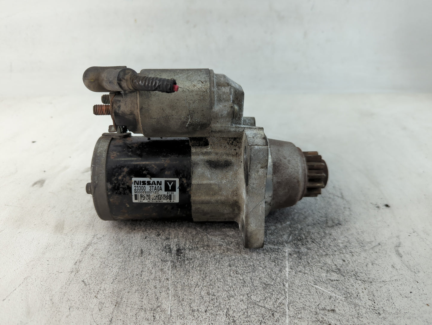 2013-2018 Nissan Altima Car Starter Motor Solenoid OEM P/N:23300 3TA0A Fits Fits 2013 2014 2015 2016 2017 2018 OEM Used Auto