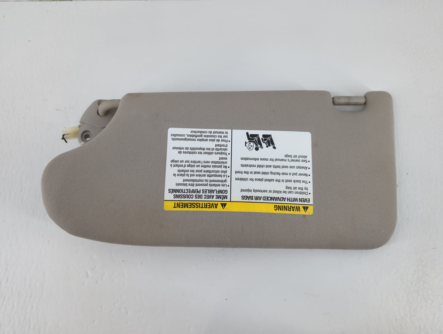 2013-2018 Nissan Altima Sun Visor Shade Replacement Passenger Right Mirror Fits Fits 2013 2014 2015 2016 2017 2018 OEM Used 