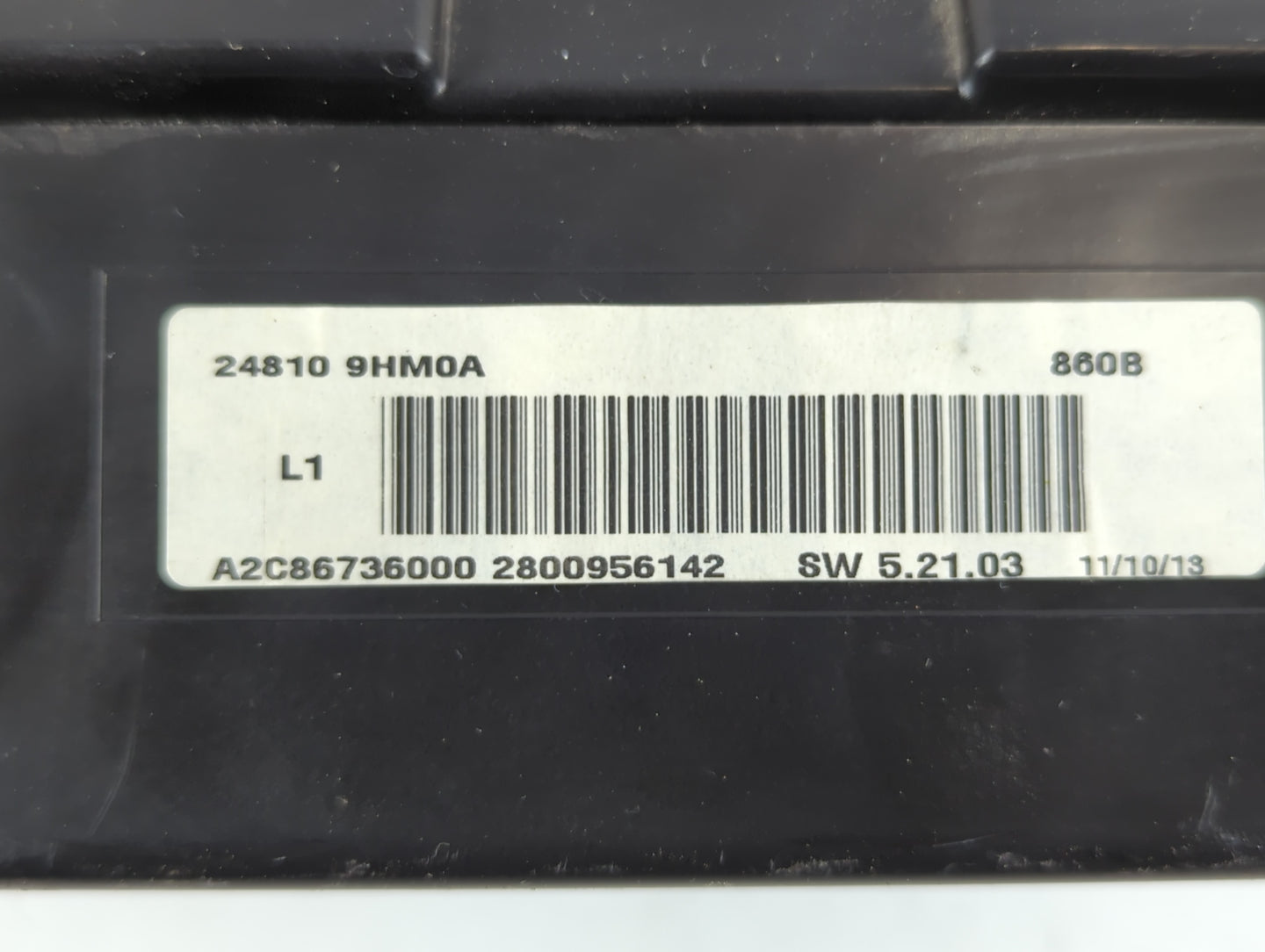 2014 Nissan Altima Instrument Cluster Speedometer Gauges P/N:24810 9HM0A Fits OEM Used Auto Parts - Oemusedautoparts1.com