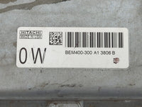 2013-2014 Nissan Altima PCM Engine Control Computer ECU ECM PCU OEM P/N:BEM400-300 A1 3806 B Fits Fits 2013 2014 OEM Used Au