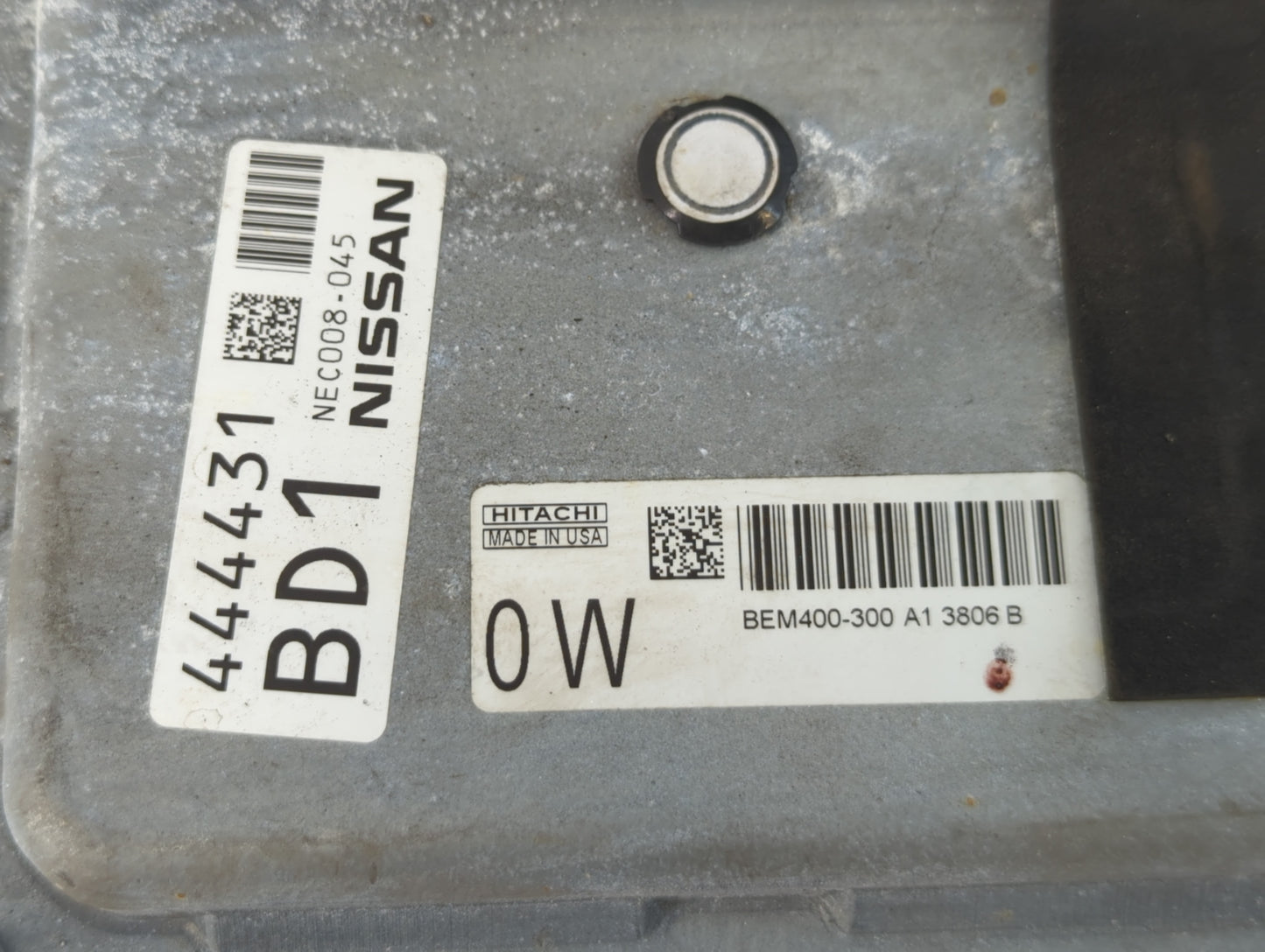 2013-2014 Nissan Altima PCM Engine Control Computer ECU ECM PCU OEM P/N:NEC008-045 Fits Fits 2013 2014 OEM Used Auto Parts -