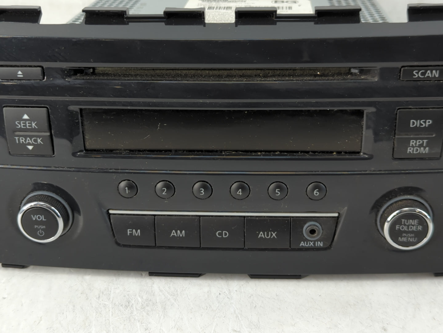 2013-2015 Nissan Altima Radio AM FM Cd Player Receiver Replacement P/N:28185 3TB0G Fits Fits 2013 2014 2015 OEM Used Auto Pa