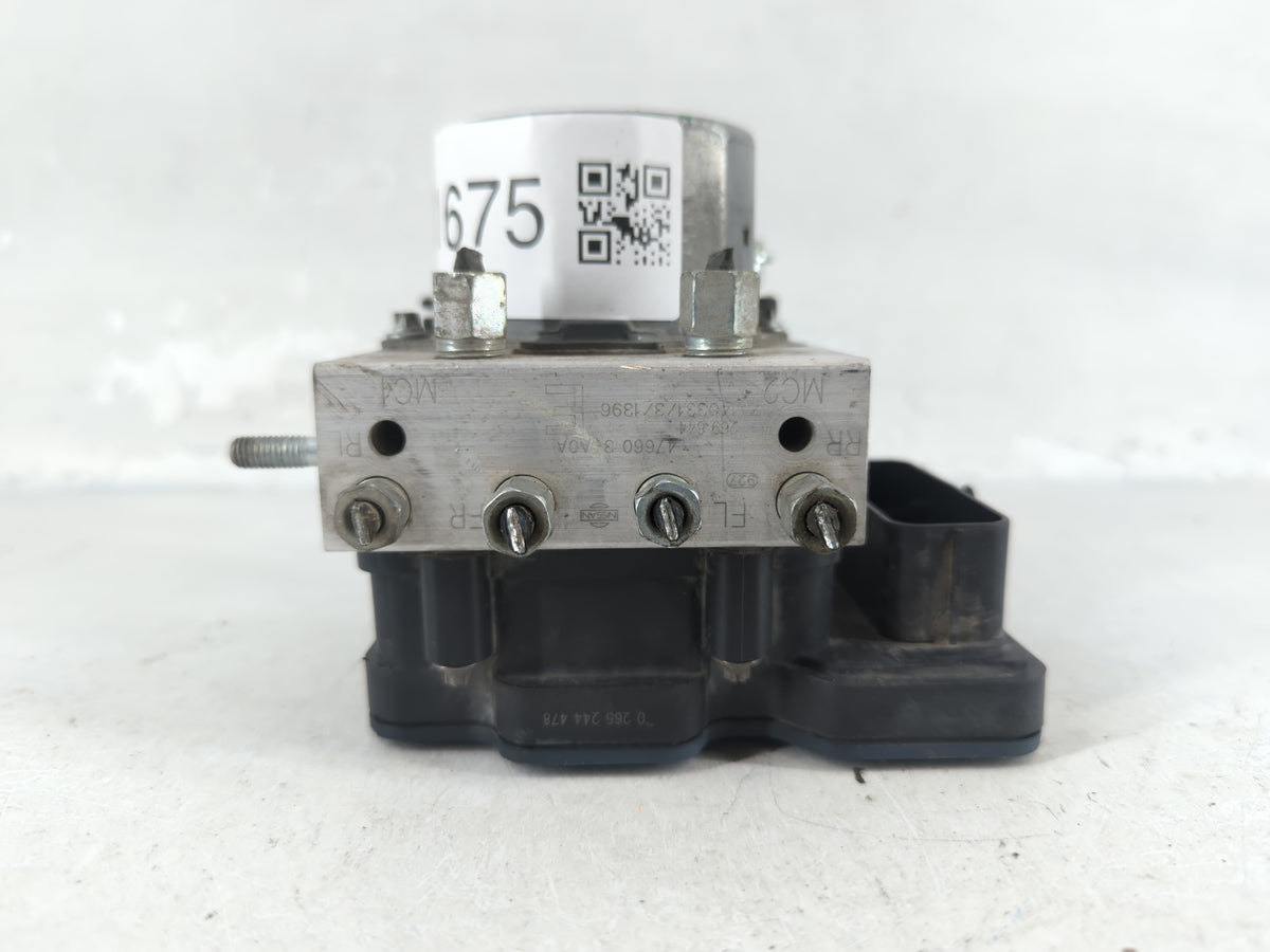 2013-2015 Nissan Altima Anti-Lock Brake ABS Pump Module Actuator OEM P/N:47660 34A0A Fits Fits 2013 2014 2015 OEM Used Auto 