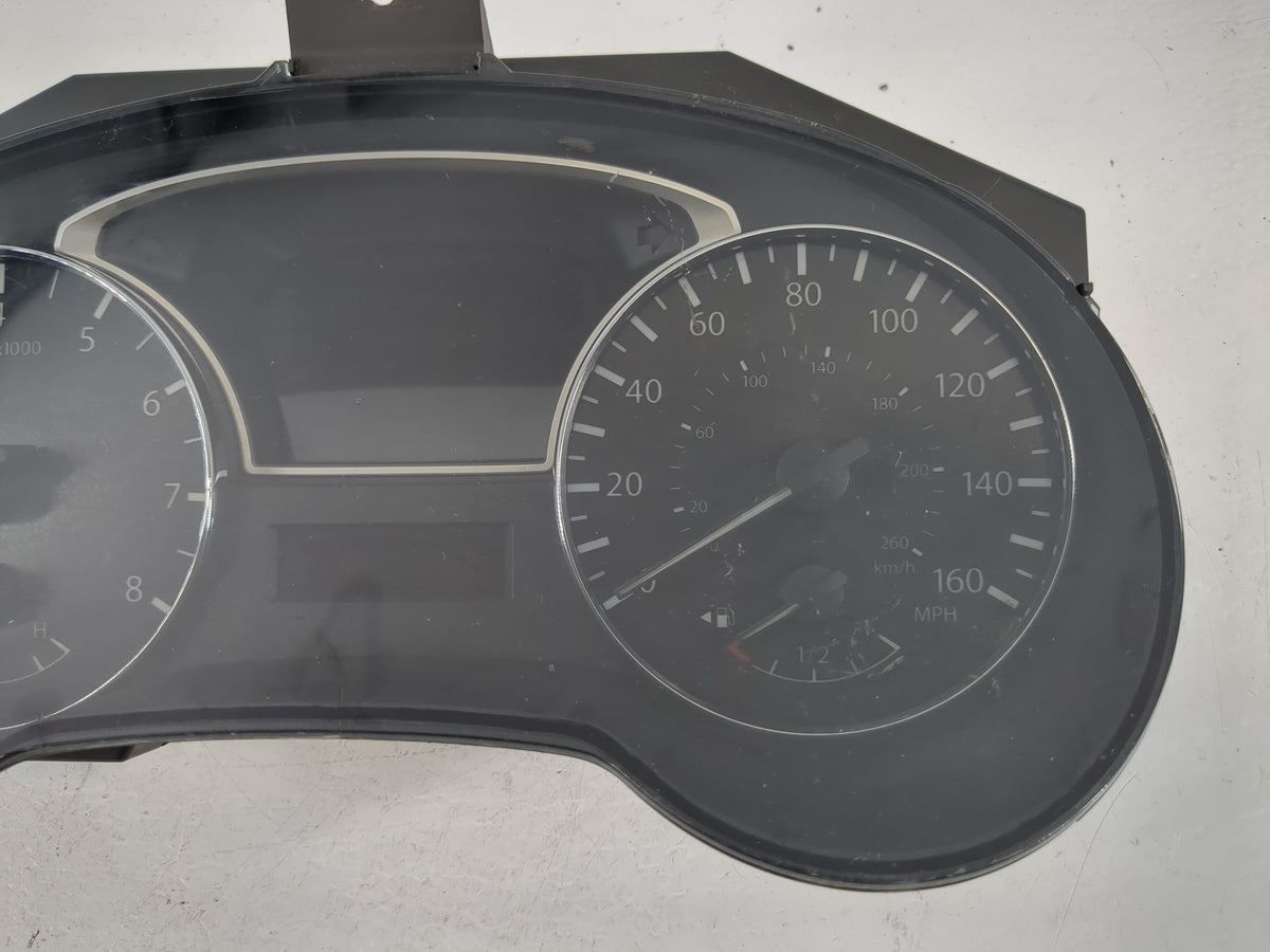 2014 Nissan Altima Instrument Cluster Speedometer Gauges P/N:24810 9HM1A Miles:135K Fits OEM Used Auto Parts - Oemusedautopa