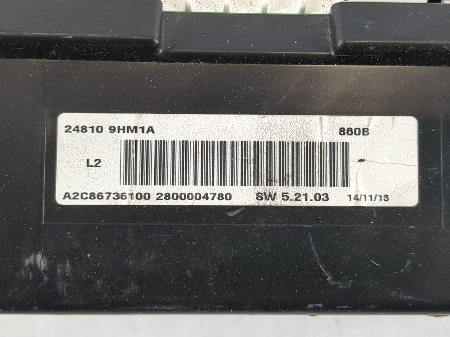 2014 Nissan Altima Instrument Cluster Speedometer Gauges Fits OEM Used Auto Parts - Oemusedautoparts1.com