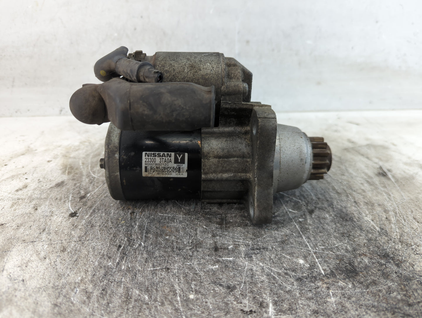 2013-2018 Nissan Altima Car Starter Motor Solenoid OEM P/N:23300 3TA0A Fits Fits 2013 2014 2015 2016 2017 2018 OEM Used Auto