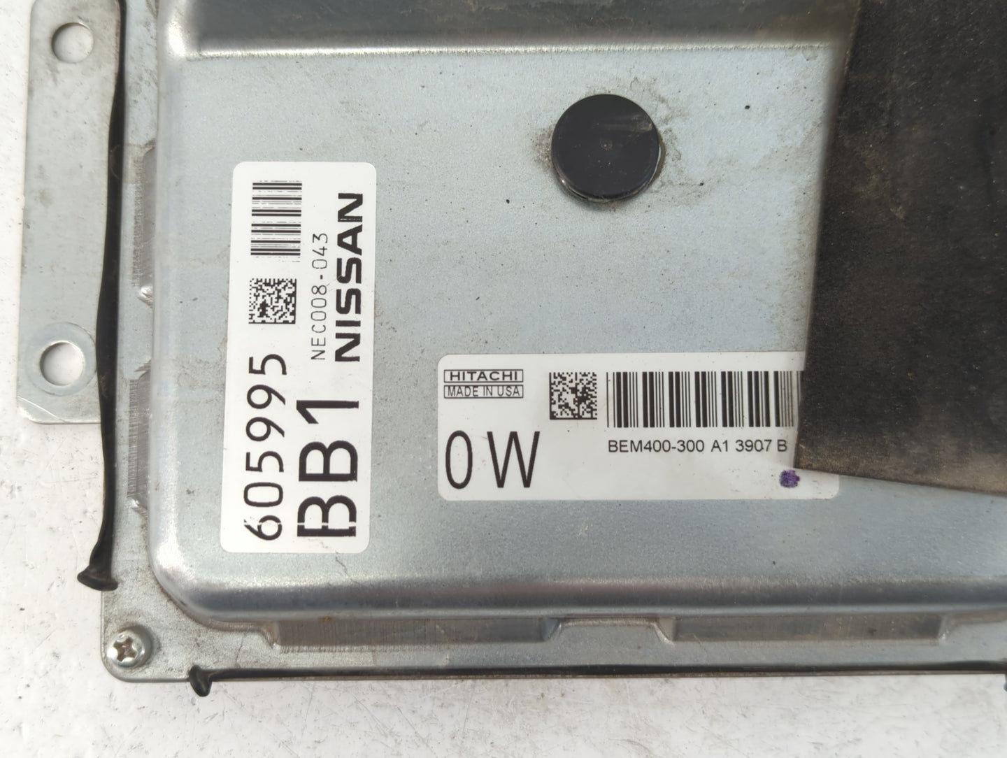 2013-2014 Nissan Altima PCM Engine Control Computer ECU ECM PCU OEM P/N:NEC008-043 605995 Fits Fits 2013 2014 OEM Used Auto 