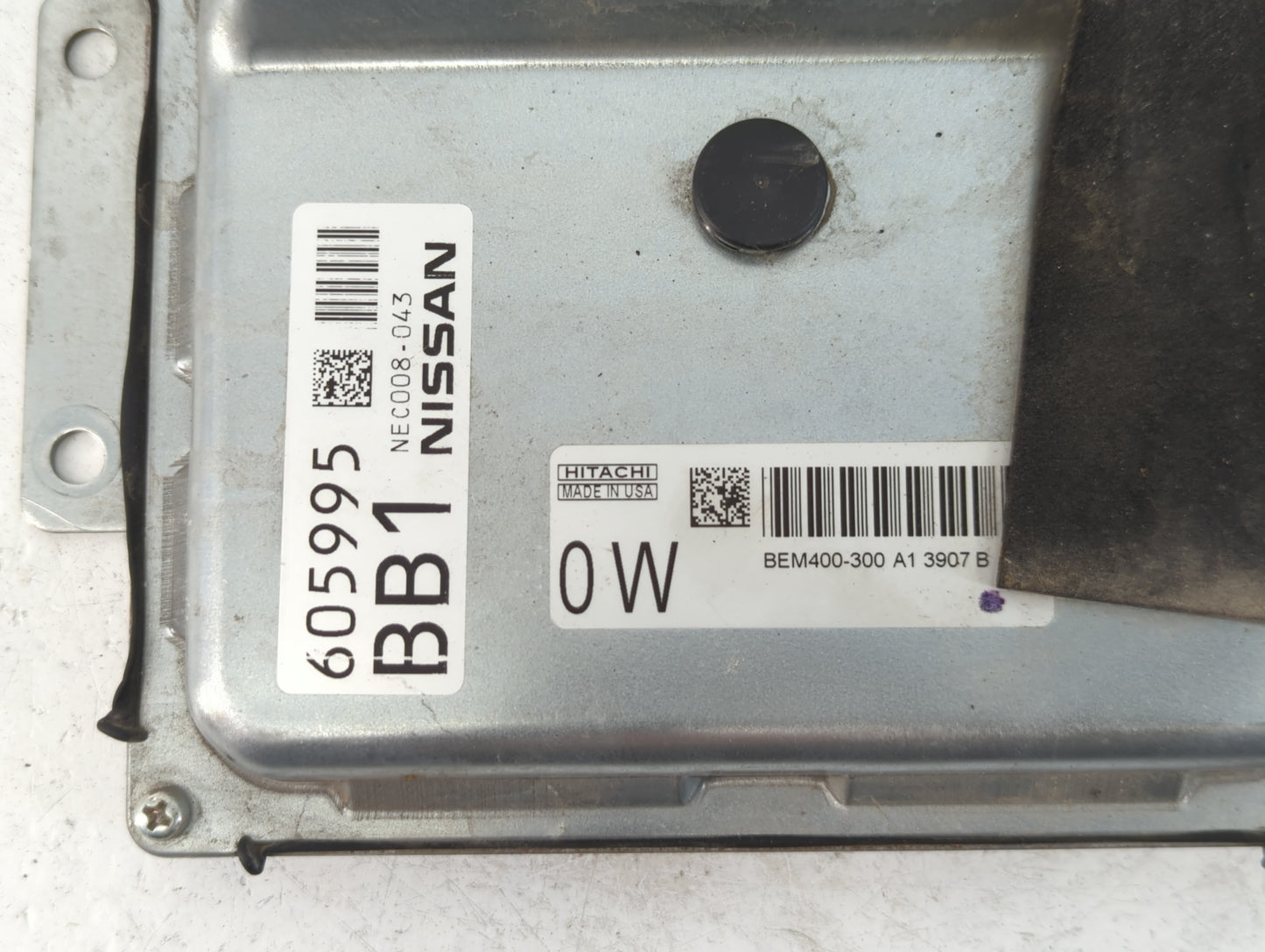 2013-2014 Nissan Altima PCM Engine Control Computer ECU ECM PCU OEM P/N:NEC008-043 605995 Fits Fits 2013 2014 OEM Used Auto 