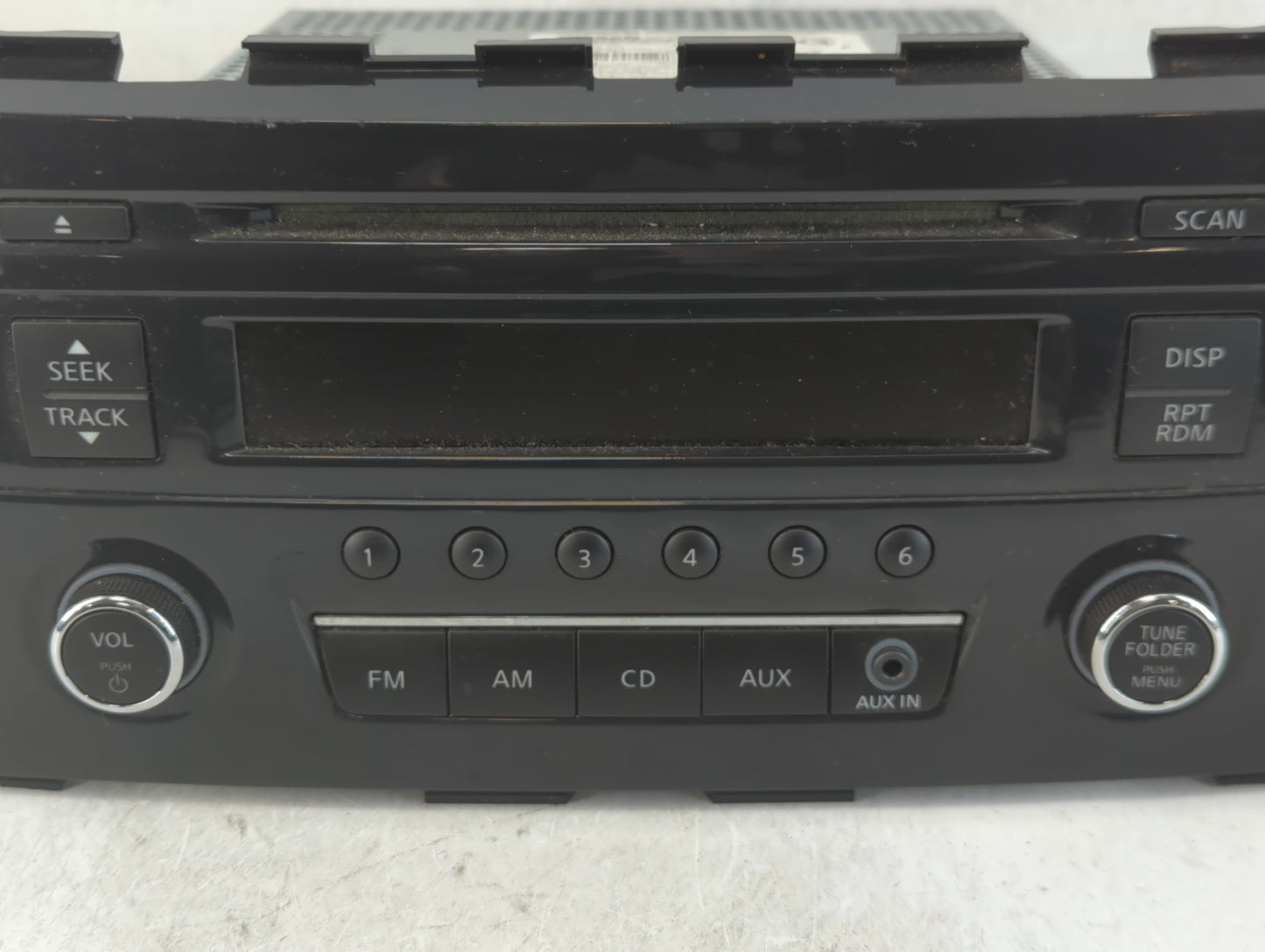 2013-2014 Nissan Altima Radio AM FM Cd Player Receiver Replacement P/N:28185 3TB0G Fits Fits 2013 2014 OEM Used Auto Parts -