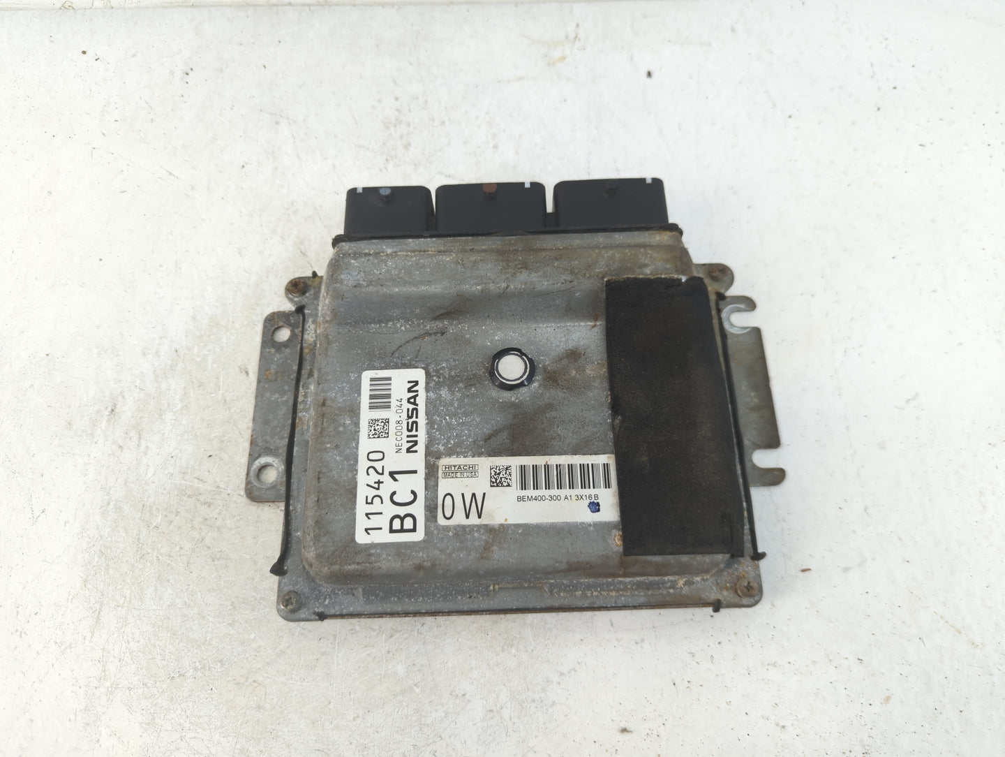 2013-2014 Nissan Altima PCM Engine Control Computer ECU ECM PCU OEM P/N:NEC008-044 115420, BEM400-300 A1 3X16B Fits Fits 201