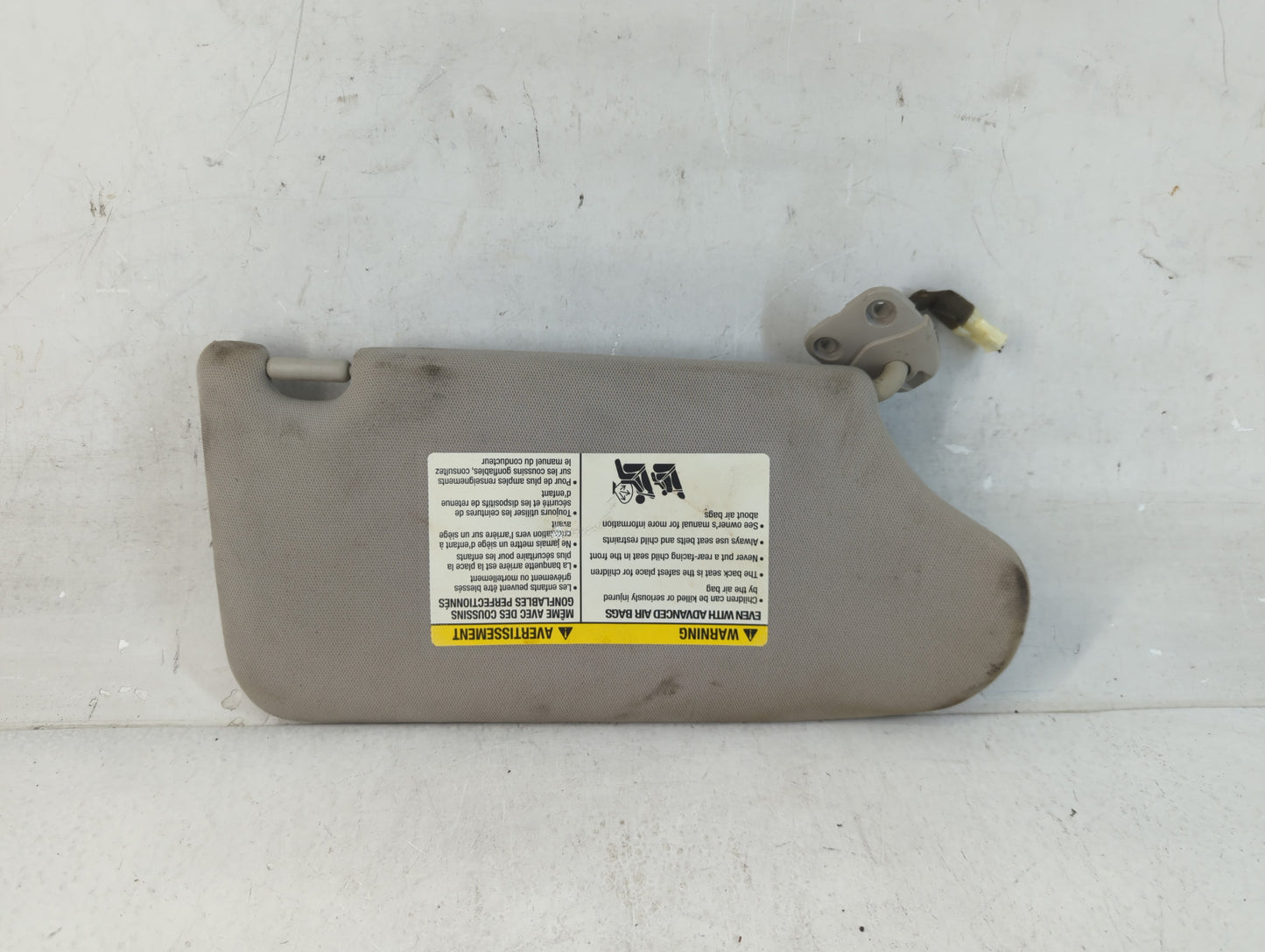2013-2018 Nissan Altima Sun Visor Shade Replacement Passenger Right Mirror Fits Fits 2013 2014 2015 2016 2017 2018 OEM Used 