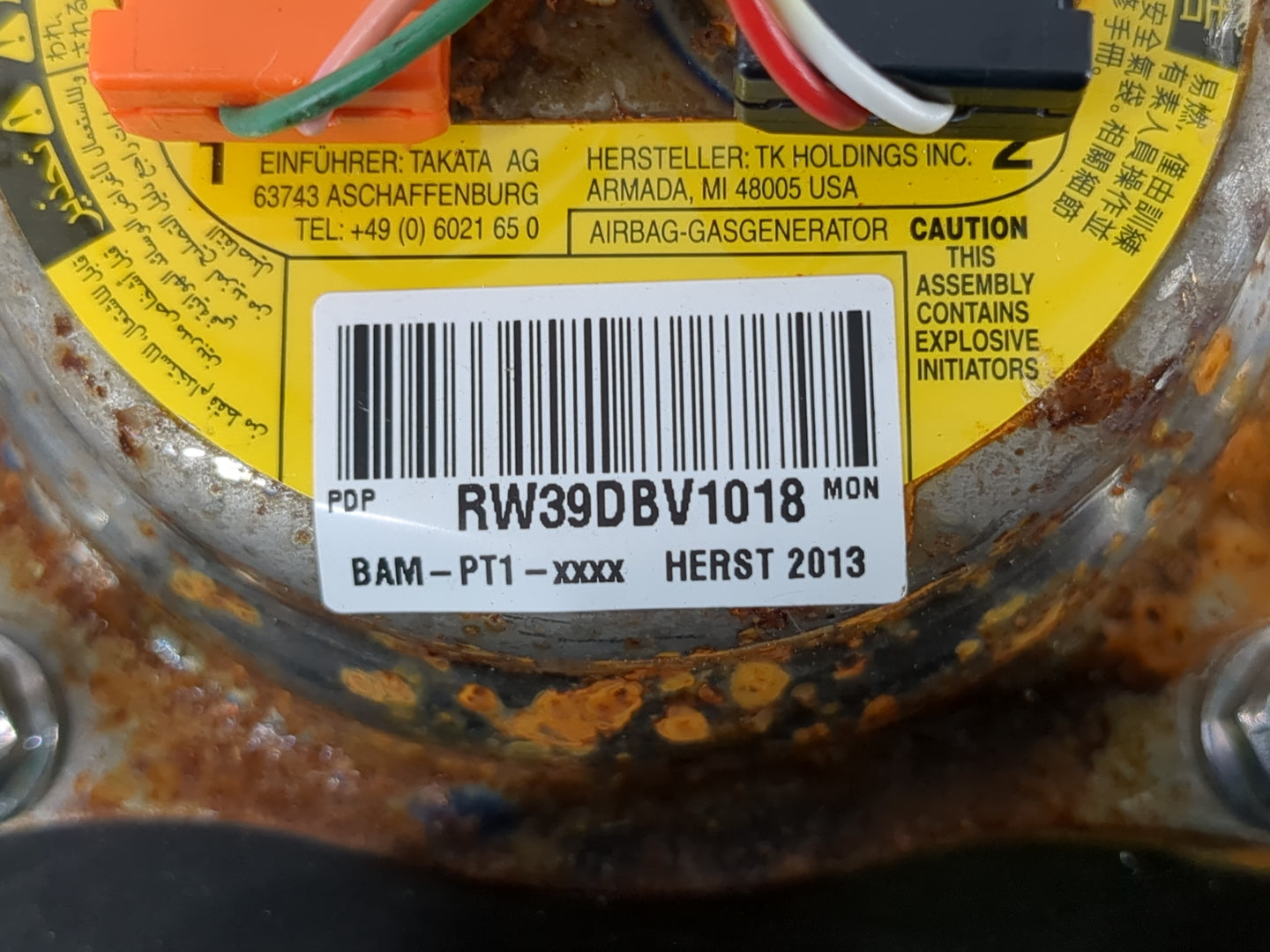 2014 Nissan Altima Air Bag Passenger Right Dashboard OEM Fits OEM Used Auto Parts - Oemusedautoparts1.com