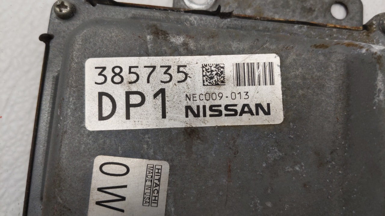 2014 Nissan Altima PCM Engine Control Computer ECU ECM PCU OEM P/N:MEC300-042 A1 NEC007-070, BEM400-300 A1 Fits Fits 2013 OE