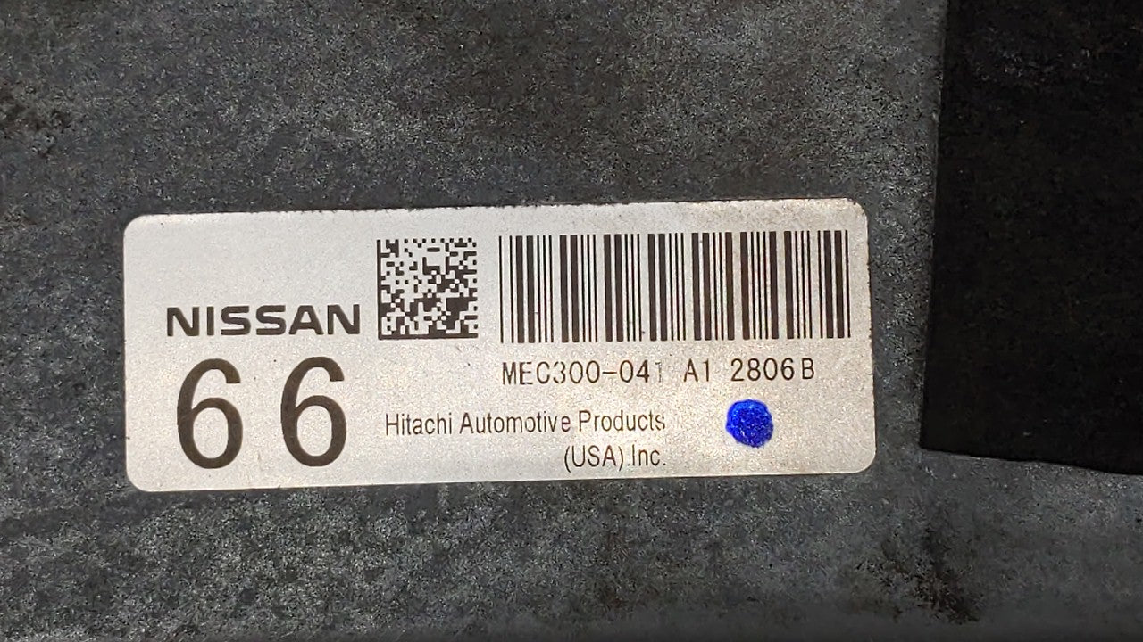 2014 Nissan Altima PCM Engine Control Computer ECU ECM PCU OEM P/N:MEC300-041 A1 MEC300-042 A1, NEC007-070 Fits Fits 2013 OE