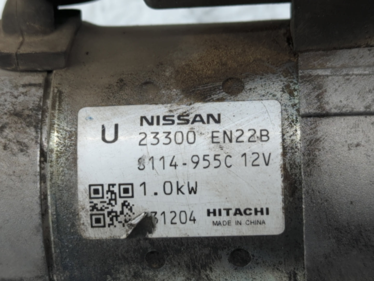 2013-2014 Nissan Cube Car Starter Motor Solenoid OEM P/N:23300 EN22B Fits Fits 2013 2014 2015 2016 2017 2018 2019 2020 OEM U