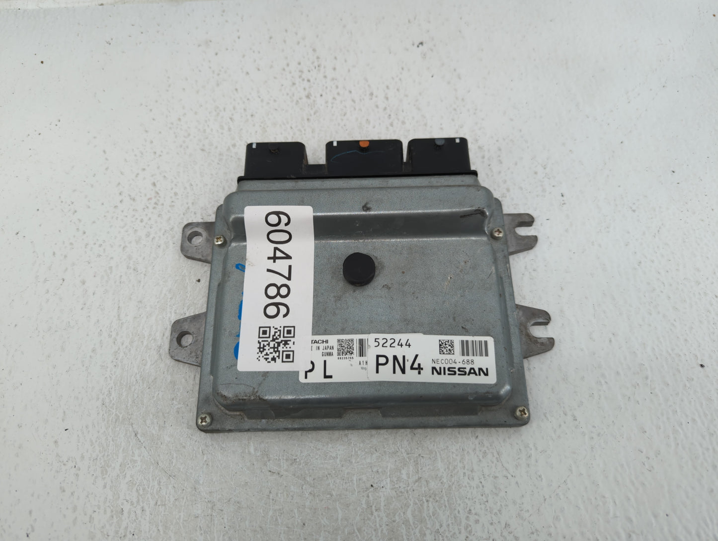 2014 Nissan Cube PCM Engine Control Computer ECU ECM PCU OEM P/N:NEC004-688 Fits OEM Used Auto Parts - Oemusedautoparts1.com