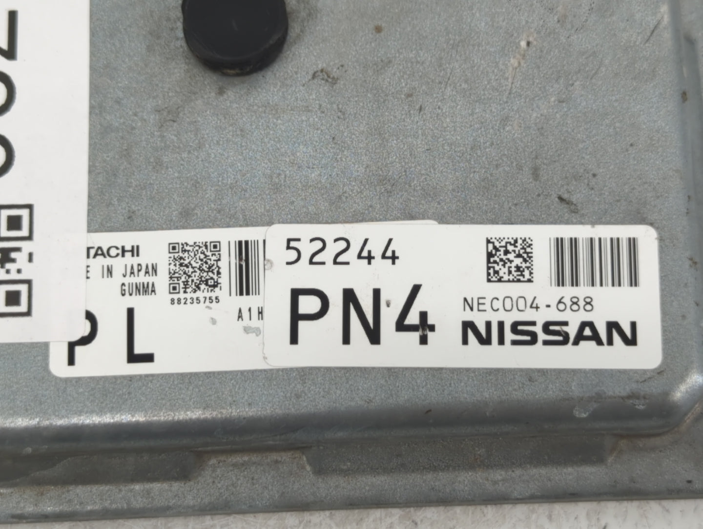 2014 Nissan Cube PCM Engine Control Computer ECU ECM PCU OEM P/N:NEC004-688 Fits OEM Used Auto Parts - Oemusedautoparts1.com