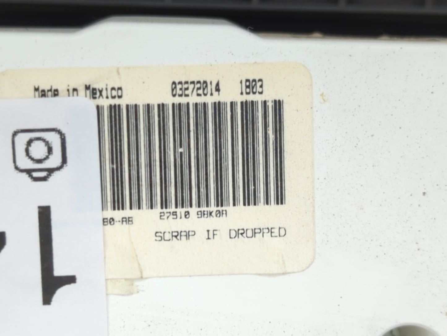 2014-2021 Nissan Frontier Climate Control Module Temperature AC/Heater Replacement Fits OEM Used Auto Parts - Oemusedautopar