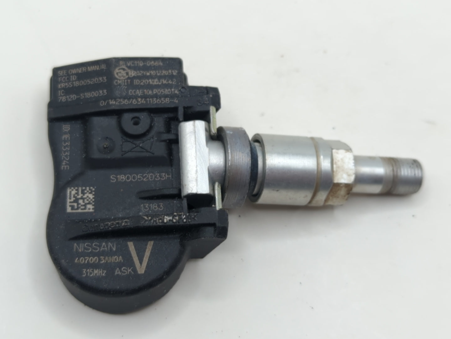 2014 Nissan Frontier Tire Pressure Monitoring System Sensor Tpms - Oemusedautoparts1.com