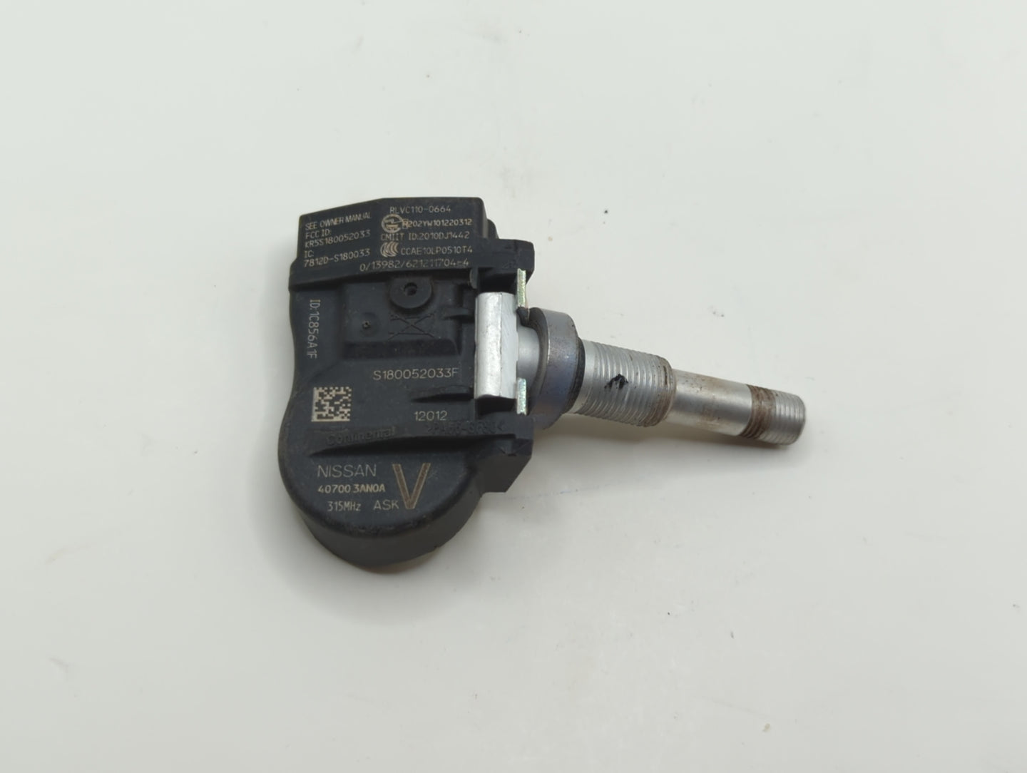 2014 Nissan Frontier Tire Pressure Monitoring System Sensor Tpms - Oemusedautoparts1.com