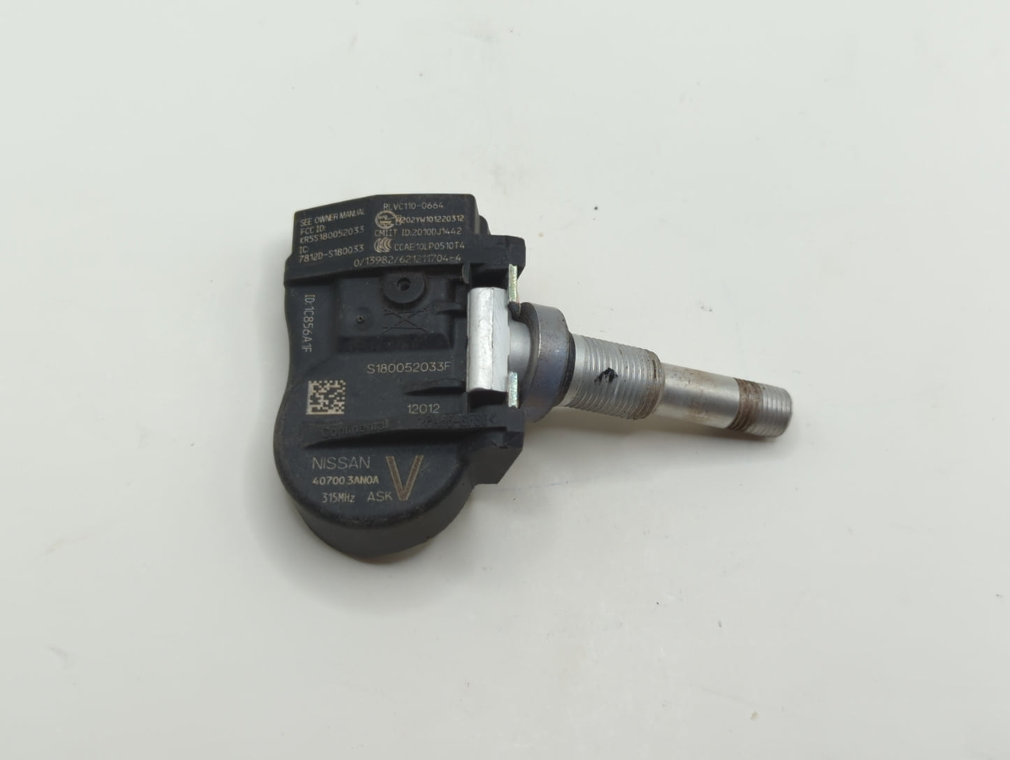 2014 Nissan Frontier Tire Pressure Monitoring System Sensor Tpms - Oemusedautoparts1.com