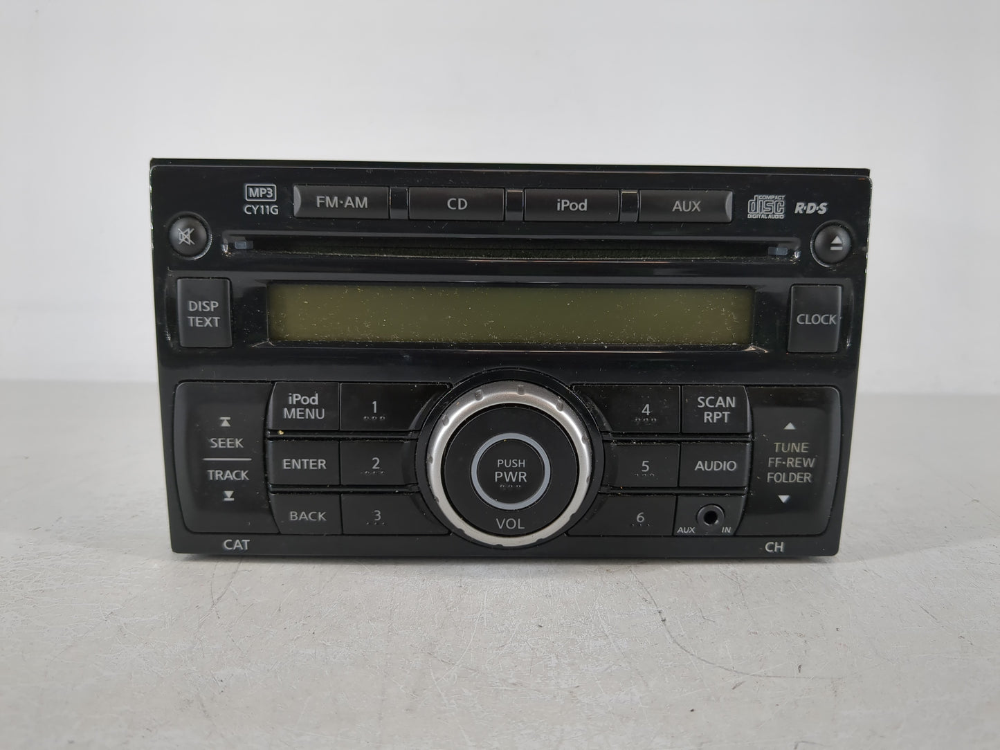 2011-2014 Nissan Juke Radio AM FM Cd Player Receiver Replacement P/N:28185 1KM2A Fits Fits 2011 2012 2013 2014 OEM Used Auto