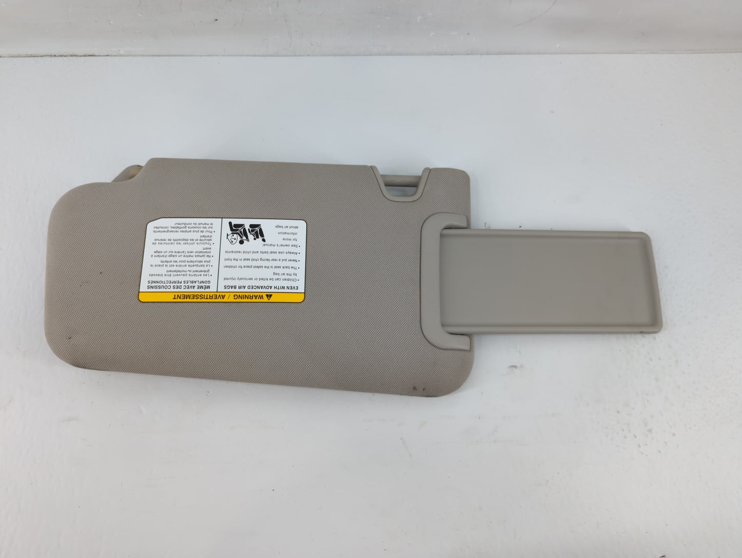 2014 Nissan Juke Sun Visor Shade Replacement Passenger Right Mirror Fits OEM Used Auto Parts - Oemusedautoparts1.com