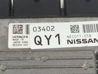 2012-2017 Nissan Juke PCM Engine Control Computer ECU ECM PCU OEM P/N:NEC011-058 Fits Fits 2012 2013 2014 2015 2016 2017 OEM