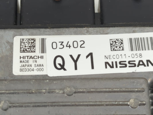 2012-2017 Nissan Juke PCM Engine Control Computer ECU ECM PCU OEM P/N:NEC011-058 Fits Fits 2012 2013 2014 2015 2016 2017 OEM Used Auto Parts