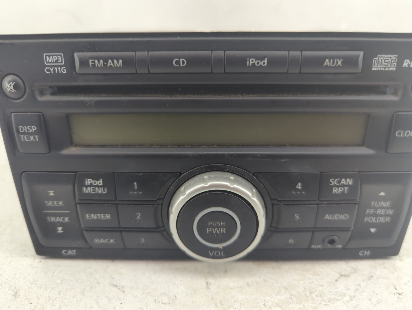 2014 Nissan Juke Radio AM FM Cd Player Receiver Replacement P/N:28185 4FV0A Fits OEM Used Auto Parts - Oemusedautoparts1.com