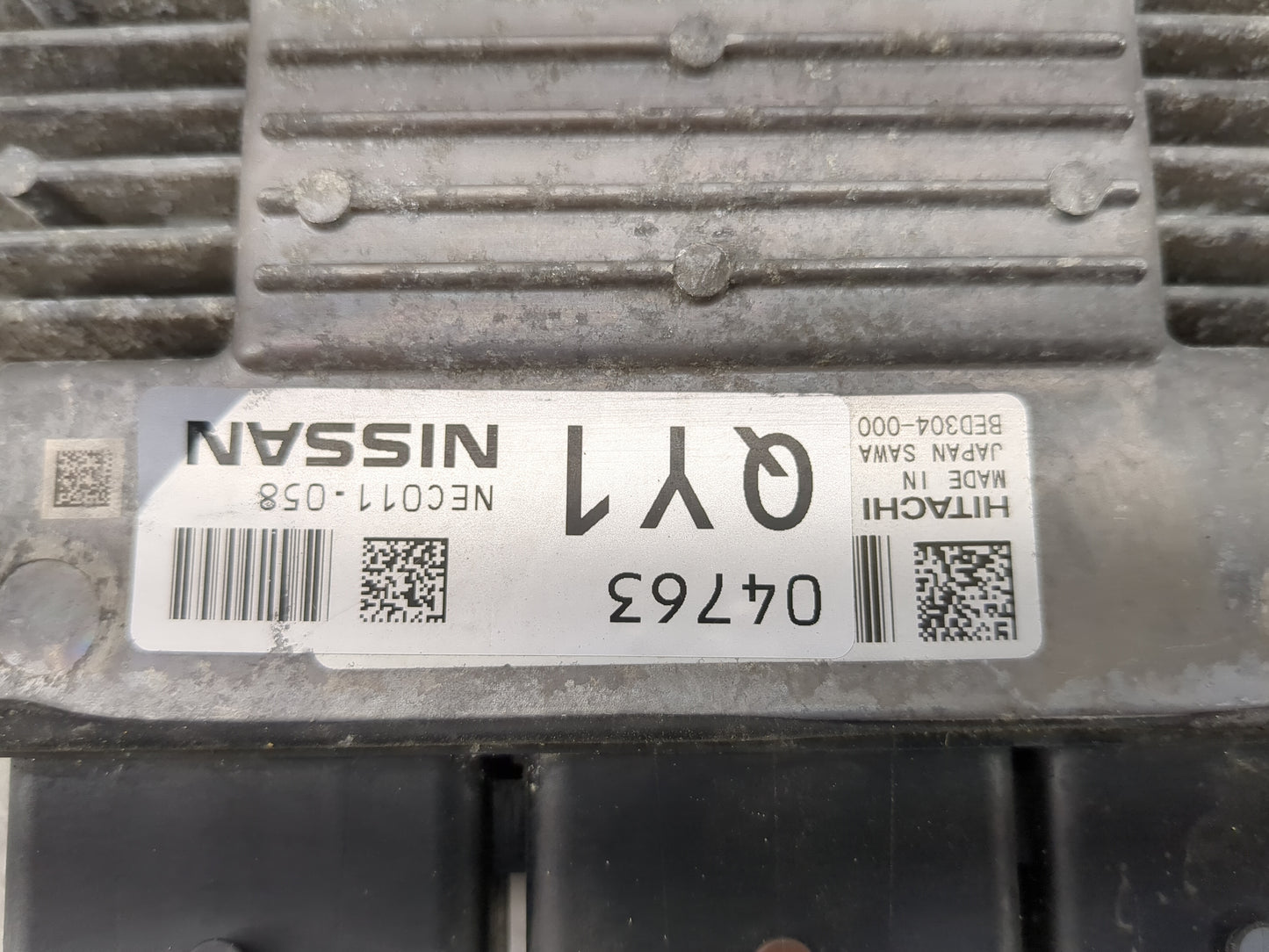 2012-2017 Nissan Juke PCM Engine Control Computer ECU ECM PCU OEM P/N:NEC011-058 BED304-000 Fits OEM Used Auto Parts - Oemus