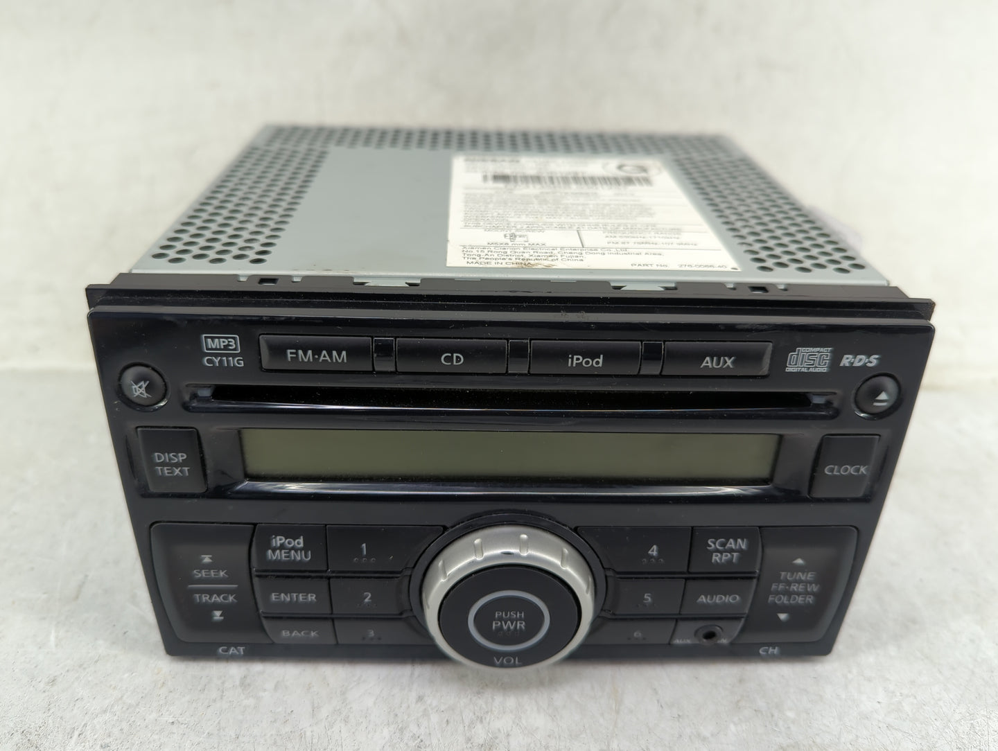 2011-2014 Nissan Juke Radio AM FM Cd Player Receiver Replacement P/N:281851KM2A PP-3135R Fits Fits 2011 2012 2013 2014 OEM U