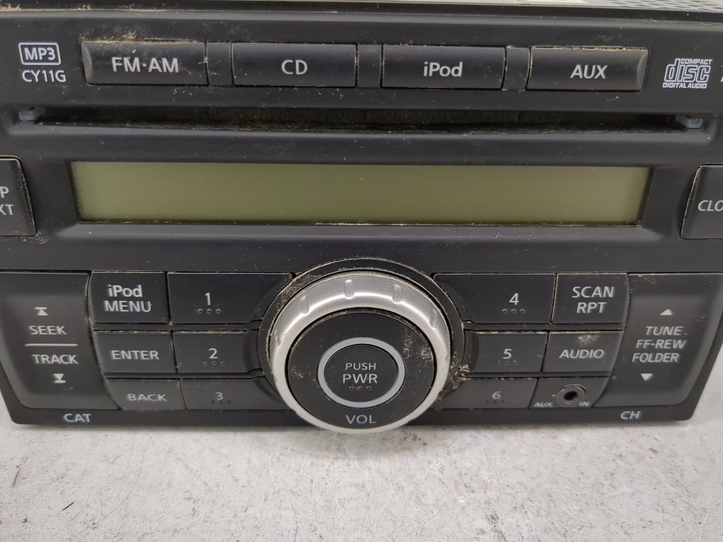 2014 Nissan Juke Radio AM FM Cd Player Receiver Replacement P/N:28185 4FV0A PP-3135R, 276-0066-52 Fits OEM Used Auto Parts -