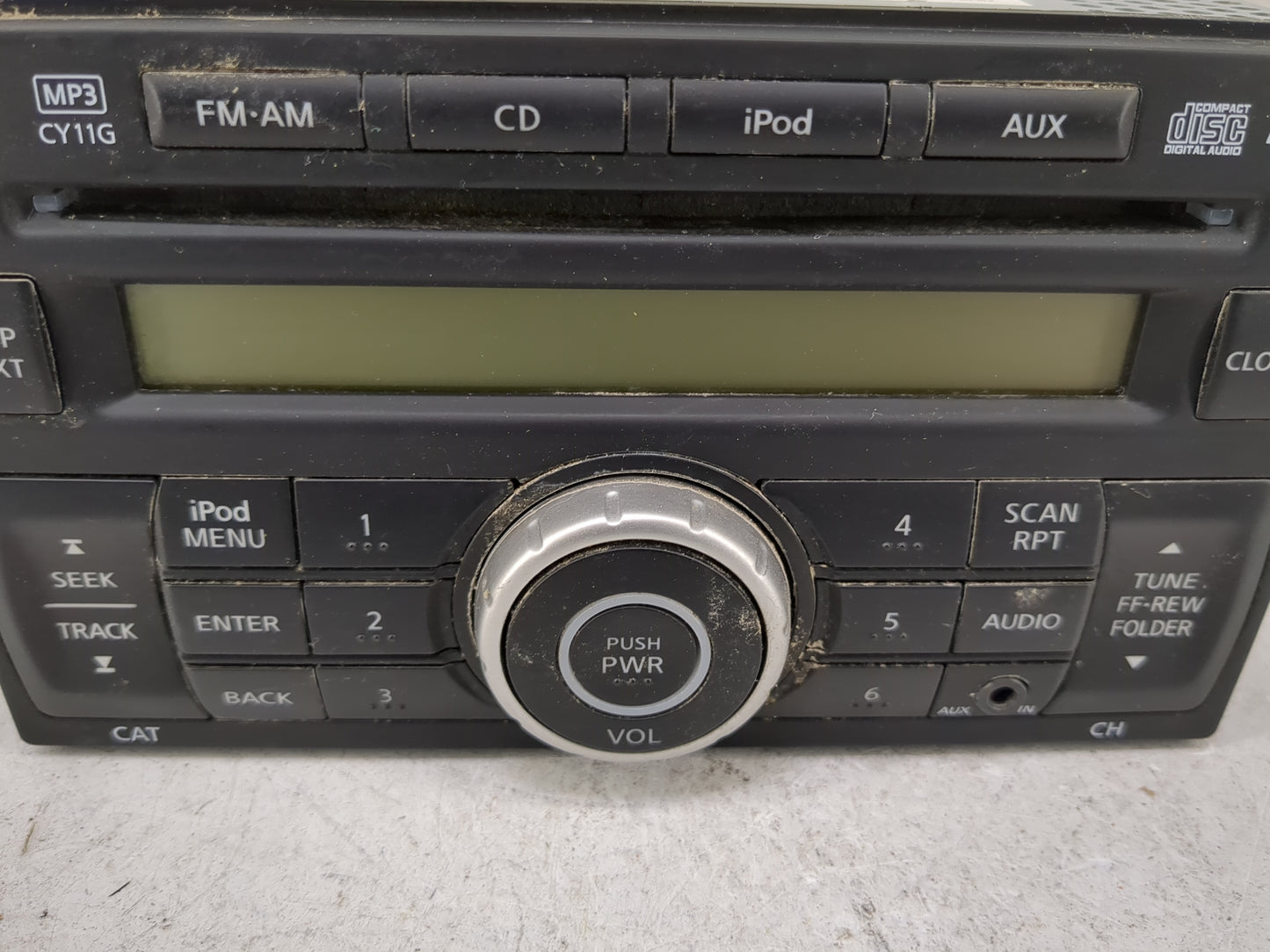 2014 Nissan Juke Radio AM FM Cd Player Receiver Replacement P/N:28185 4FV0A PP-3135R, 276-0066-52 Fits OEM Used Auto Parts -