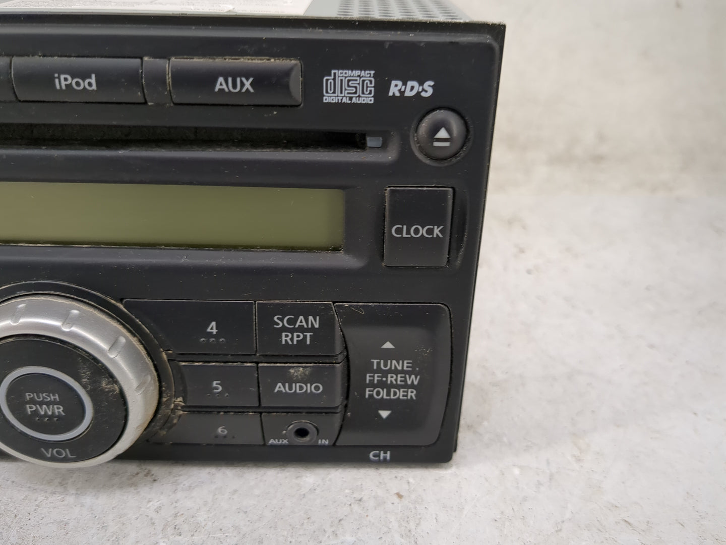 2014 Nissan Juke Radio AM FM Cd Player Receiver Replacement P/N:28185 4FV0A PP-3135R, 276-0066-52 Fits OEM Used Auto Parts -