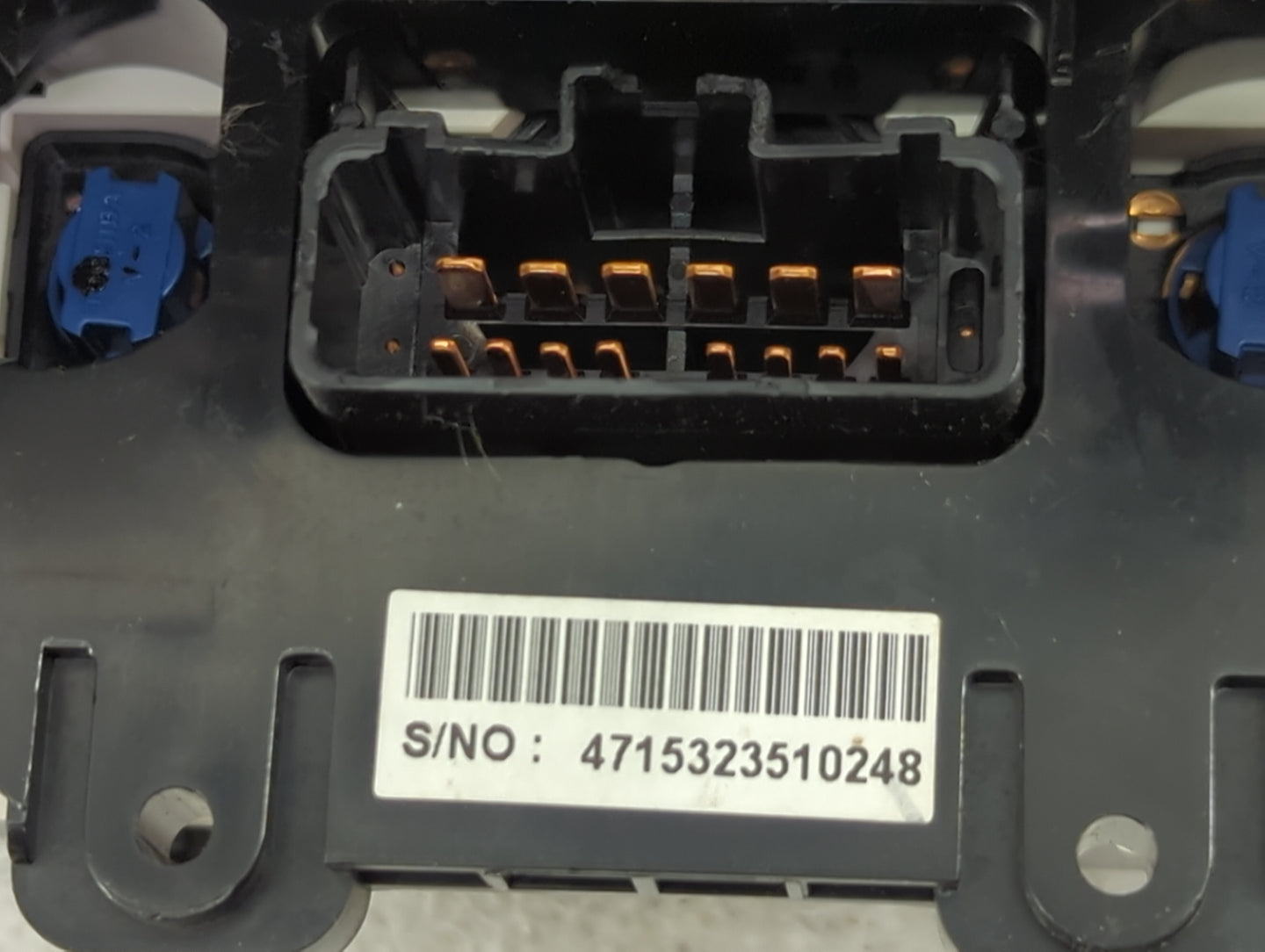 2014 Nissan Juke Climate Control Module Temperature AC/Heater Replacement P/N:4715323510248 Fits OEM Used Auto Parts - Oemus