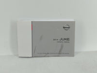 2014 Nissan Juke Owners Manual Book Guide OEM Used Auto Parts - Oemusedautoparts1.com