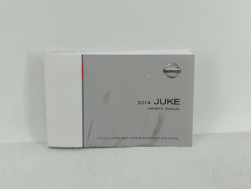 2014 Nissan Juke Owners Manual Book Guide OEM Used Auto Parts - Oemusedautoparts1.com