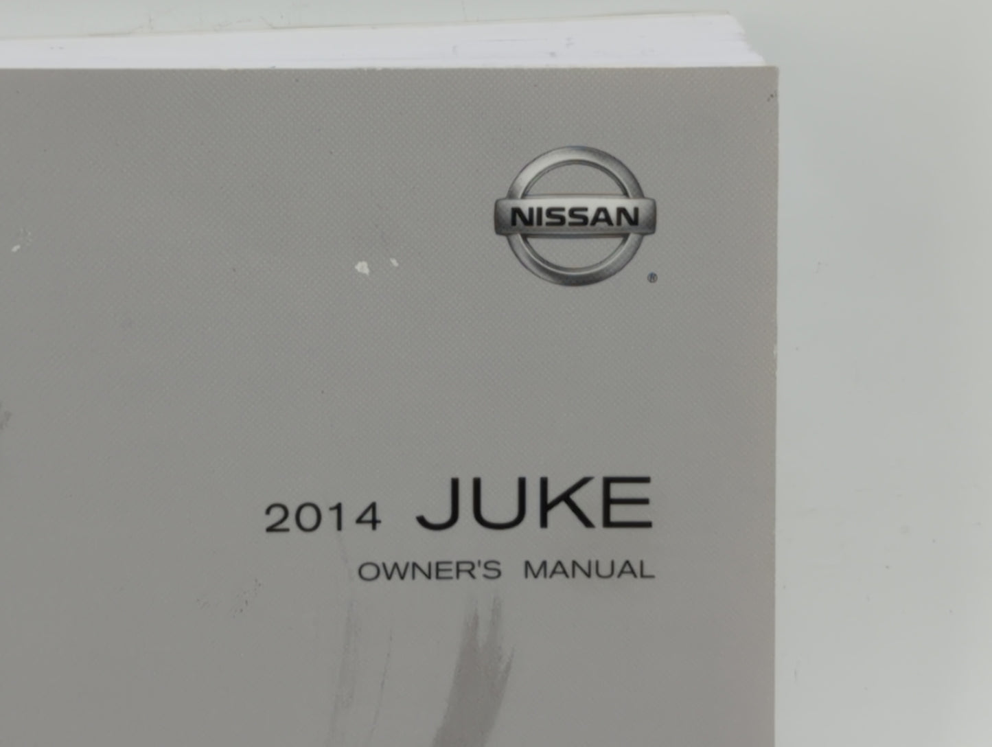 2014 Nissan Juke Owners Manual Book Guide OEM Used Auto Parts - Oemusedautoparts1.com
