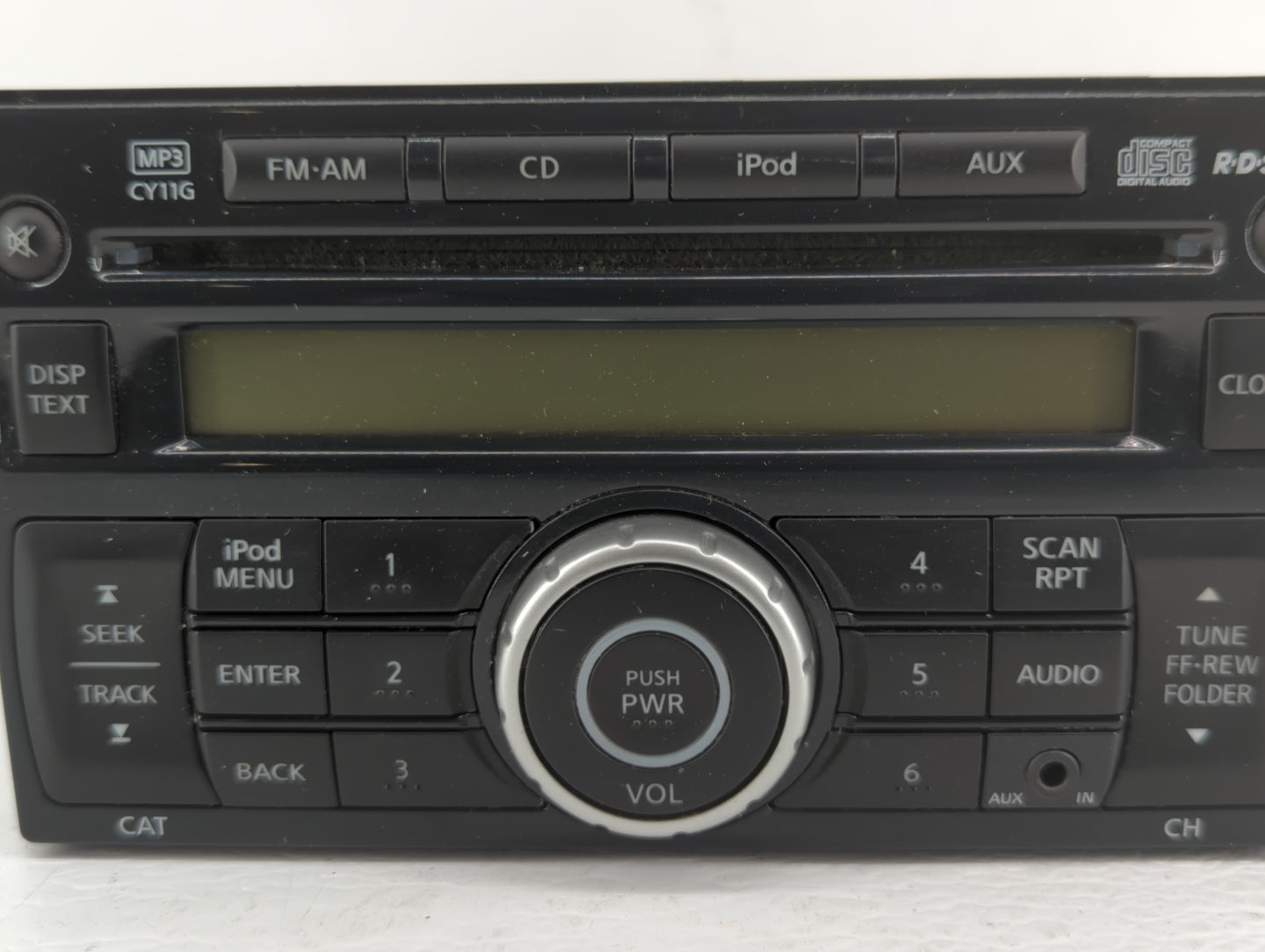 2011-2014 Nissan Juke Am Fm Cd Player Radio Receiver - Oemusedautoparts1.com