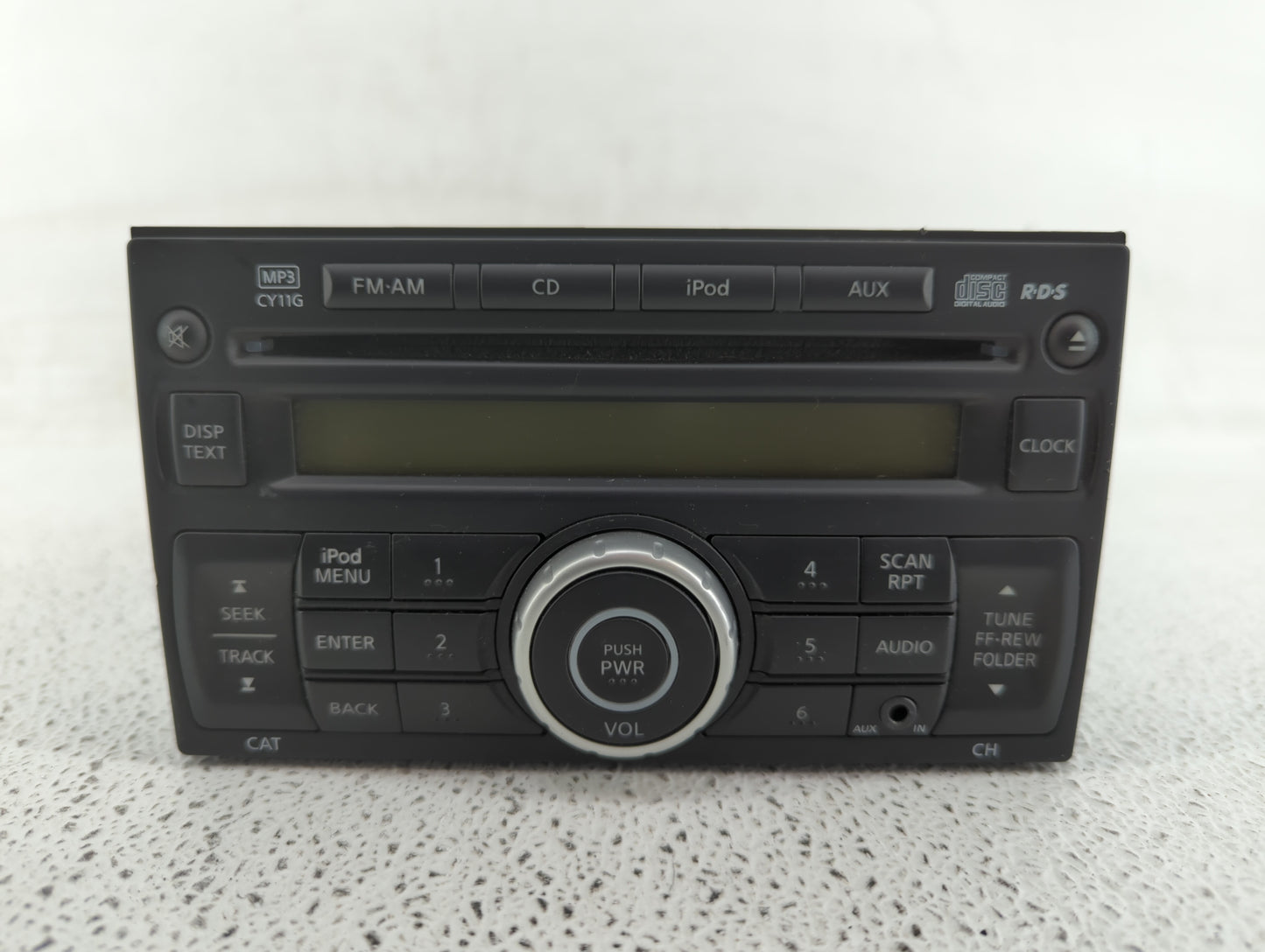 2014 Nissan Juke Radio AM FM Cd Player Receiver Replacement P/N:28185 4FV0A Fits OEM Used Auto Parts - Oemusedautoparts1.com