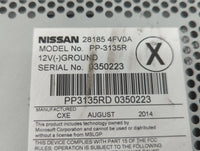 2014 Nissan Juke Radio AM FM Cd Player Receiver Replacement P/N:28185 4FV0A Fits OEM Used Auto Parts - Oemusedautoparts1.com