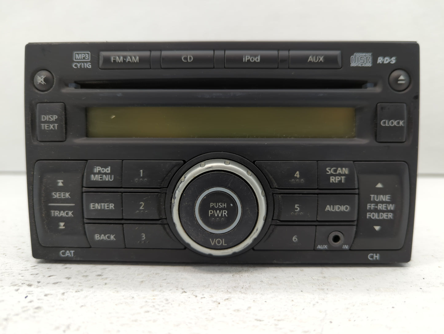 2014 Nissan Juke Radio AM FM Cd Player Receiver Replacement P/N:28185 4FV0A Fits OEM Used Auto Parts - Oemusedautoparts1.com