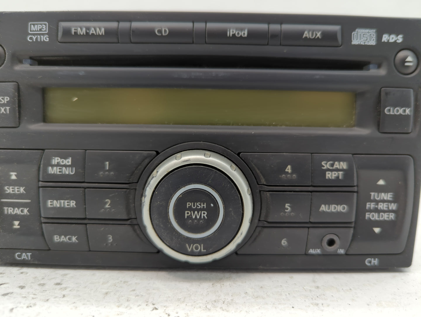 2014 Nissan Juke Radio AM FM Cd Player Receiver Replacement P/N:28185 4FV0A Fits OEM Used Auto Parts - Oemusedautoparts1.com