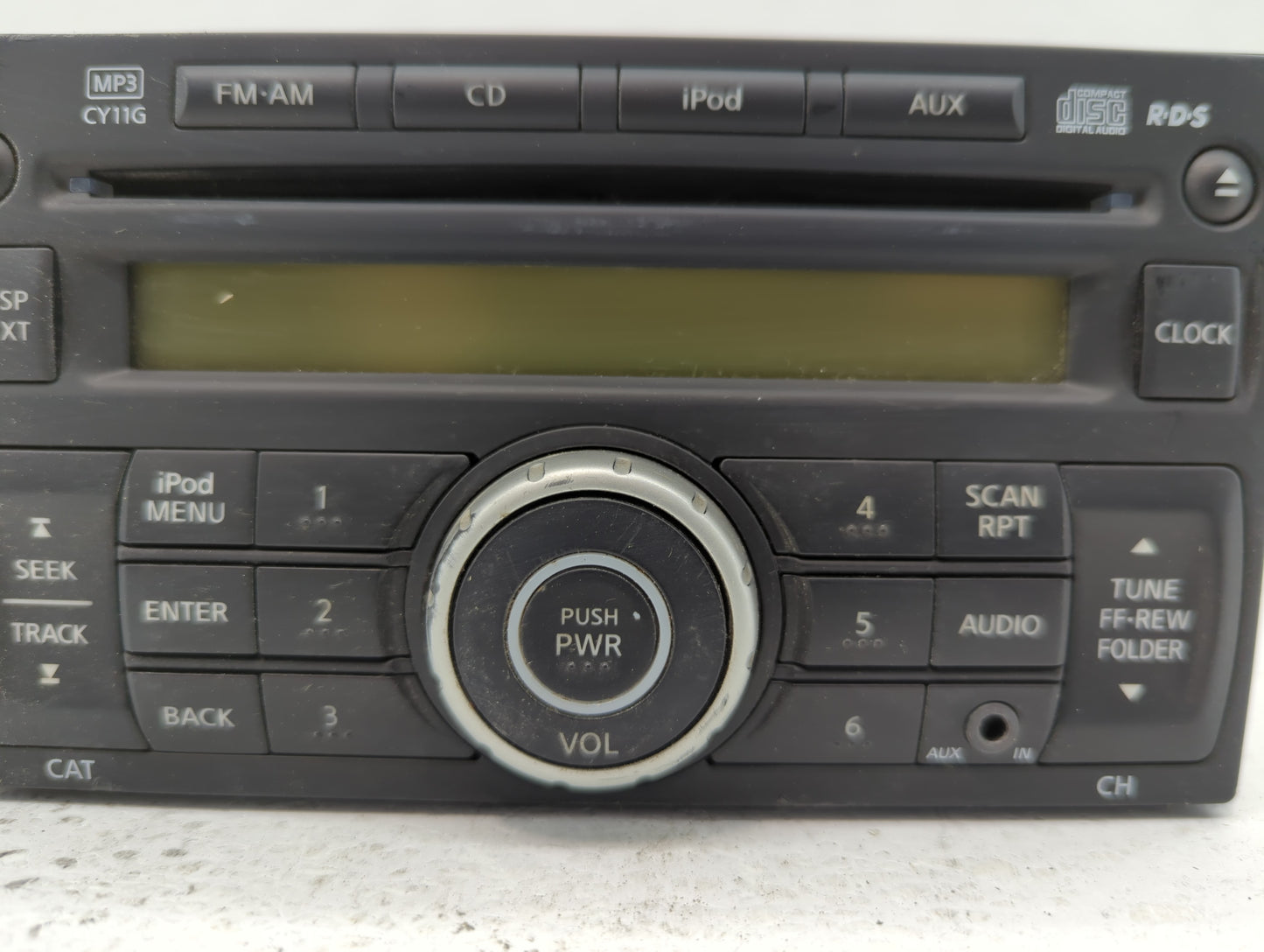 2014 Nissan Juke Radio AM FM Cd Player Receiver Replacement P/N:28185 4FV0A Fits OEM Used Auto Parts - Oemusedautoparts1.com